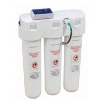 Deionization systems with cartridges