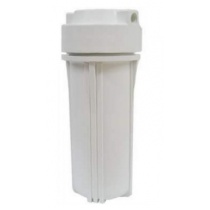 10'' Housing White IN-OUT 1/4'' Double O'ring