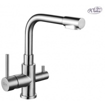 BLUE WATER TORINO-INOX kitchen faucet with water filter connection