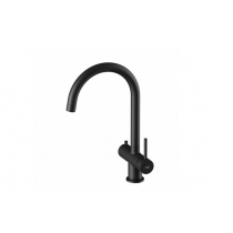 BLUE WATER EDEN BLACK MAT faucet for filtered water, black metallic