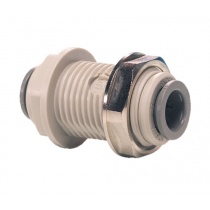 John Guest 1/4 Bulkhead Connector (PI1208S)