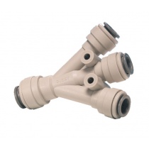 John Guest 3/8 - 1/4 Three-Way Divider (PP491208W)