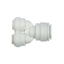 John Guest 3/8 - 1/4 Unequal Divider (PP241208W-X)