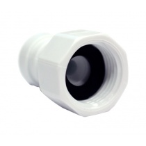 John Guest Flat Seal Female Adaptor – BSP Thread 1/4 / 1/2 (CI450814FW)